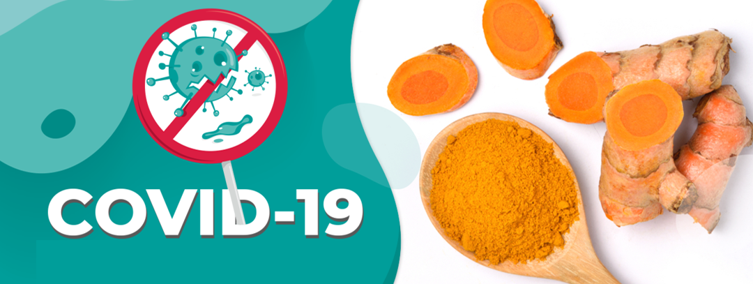 Curcumine antiviraal tegen covid