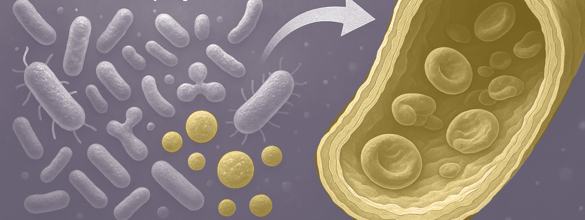 Darmbacteriën en jonge bloedvaten?