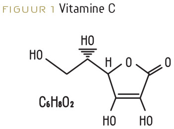 Chemische formule van vitamine C