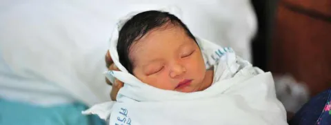 Thuis bevallen goed voor baby’s darmmicrobioom