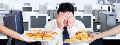 Ongezonder door fastfood in omgeving