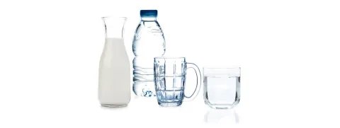 Water en melk verlagen suikerconsumptie