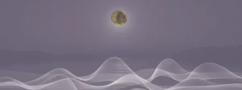 Het ritme van de maan