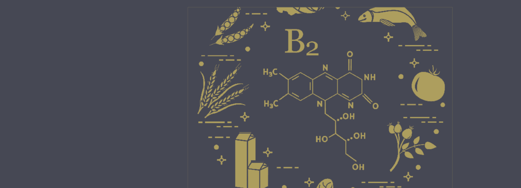 Riboflavine (vitamine B2) contra glutamaat Riboflavine (vitamine B2) contra glutamaat