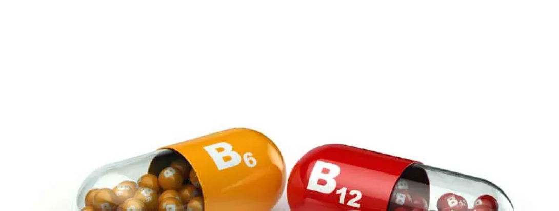 Hoge dosis vitamine B6 of B12 bevordert longkanker