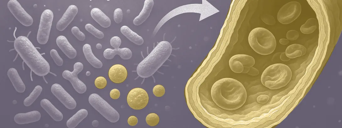 Darmbacteriën en jonge bloedvaten?